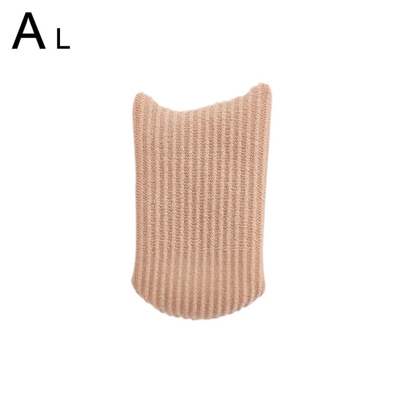 Breathable toe protector, single-hole toe cover, closed-ended adhesive tube, SEBS tubing, bunion separator